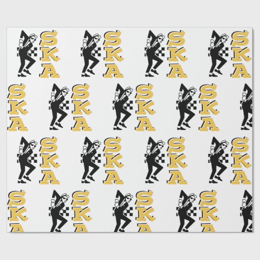 Ska Guy Cadeaupapier (Vlak)