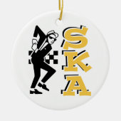 Ska Guy Keramisch Ornament (Voorkant)