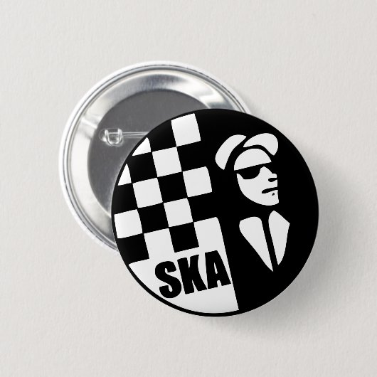 SKA-knop Ronde Button 5,7 Cm (Voorkant /achterkant)