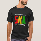 Ska Music is Life Ska Reggae Punk Sco T-shirt (Voorkant)