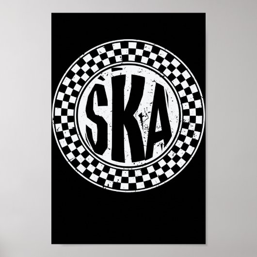 Ska Musik Poster (Voorkant)