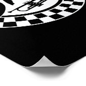 Ska Musik Trompete Swing Jazz Musikstille Poster (Hoek)