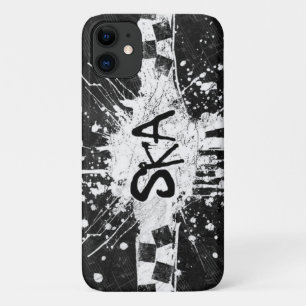 Ska-muziek geruit old school punkrock 80's  Case-Mate iPhone case
