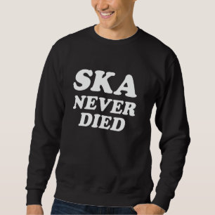 Ska-muziek liefhebber hart vintage retro 90s punk trui