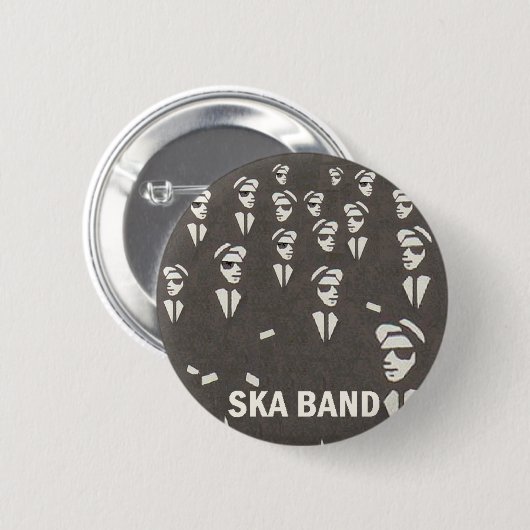 ska pin ronde button 5,7 cm (Voorkant /achterkant)