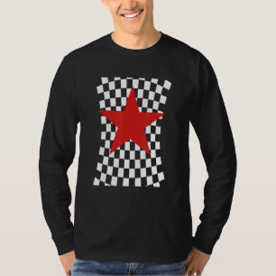 Ska Punk Check Patroon T-shirt