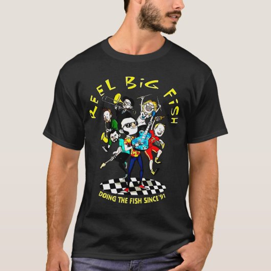 Ska Punk Typografie T-shirt (Voorkant)