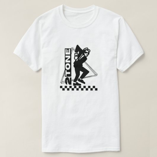 Ska Two Tone T-shirt (Design voorkant)