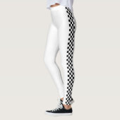 SKA-vrouw in BWR Leggings (Links)