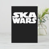 Ska Wars Reggae Dub Step Club Muziek Dance T-Shirt (Staand voorkant)