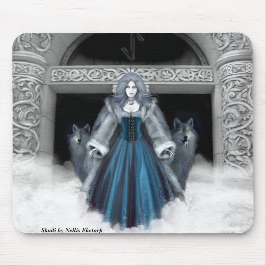 Skadi mousepad 1 van Nellis Eketorp Muismat (Voorkant)