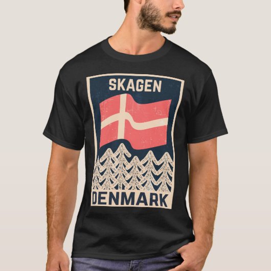  Skagen Denmark Design T-shirt (Voorkant)