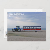 Skagen/Grenen Denemarken Ansichtkaart! Briefkaart (Voorkant / Achterkant)