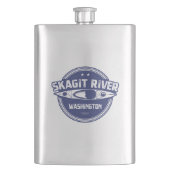 Skagit River Washington Kayaking Flacon (Voorkant)