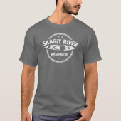Skagit River Washington Kayaking T-shirt (Voorkant)