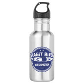 Skagit River Washington Kayaking Waterfles (Voorkant)