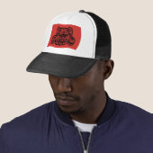 Skagit Stam Vlag Hoed Trucker Pet (In situ)