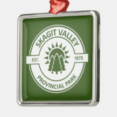 Skagit Valley Provincial Park Sun Trees Metalen Ornament (Links)