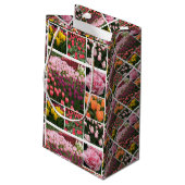 Skagit Valley, WA tulpen cadeau terug Klein Cadeauzakje (Achterkant Gekanteld)