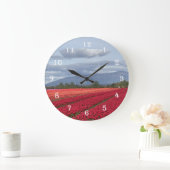 Skagit Valley Washington State Tulp Klok Kunst (Huis)