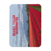 Skagit Valley Washington State Tulpveld Koelkastma Magneet (Verticaal)