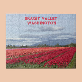 Skagit Valley Washington State Tulpveld Puzzel