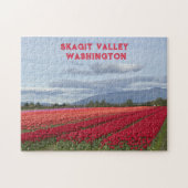 Skagit Valley Washington State Tulpveld Puzzel (Horizontaal)