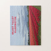 Skagit Valley Washington State Tulpveld Puzzel (Verticaal)