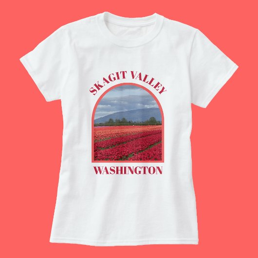 Skagit Valley Washington Tulpveld T-shirts