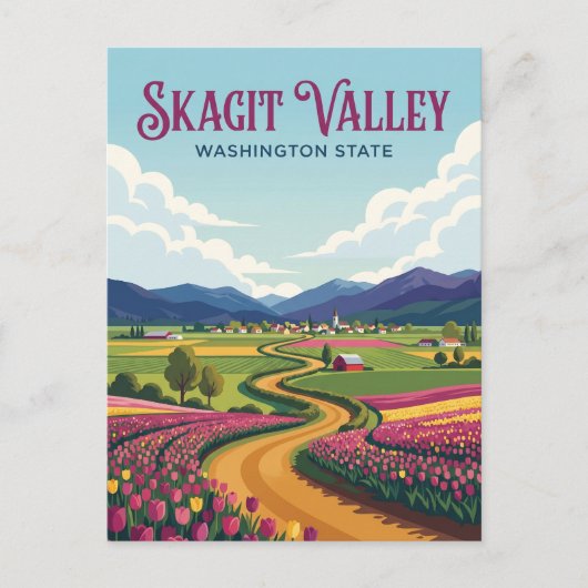 Skagitvallei VS Briefkaart (Voorkant)