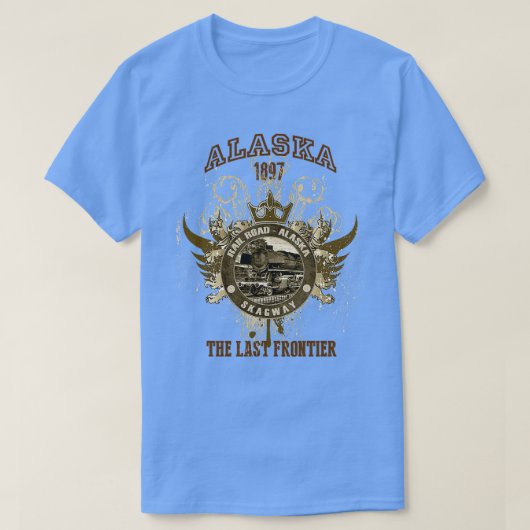Skagway Alaska 1897 T-shirt (Design voorkant)