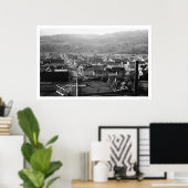 Skagway, Alaska Birdseye 1915 Poster (Thuiskantoor)