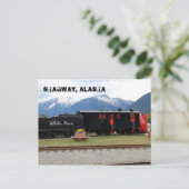 Skagway, Alaska Briefkaart (Staand voorkant)
