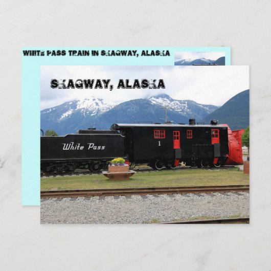 Skagway, Alaska Briefkaart (Voorkant / Achterkant)