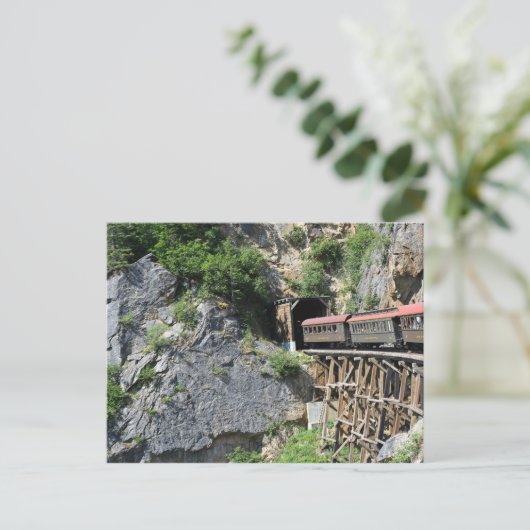 Skagway, Alaska Briefkaart (Staand voorkant)