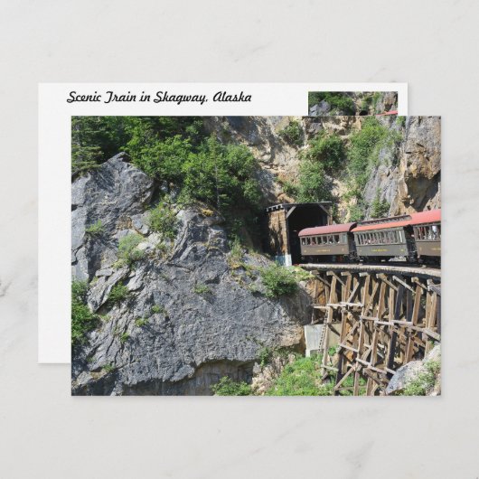 Skagway, Alaska Briefkaart (Voorkant / Achterkant)