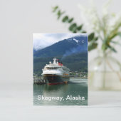 Skagway, Alaska Briefkaart (Staand voorkant)