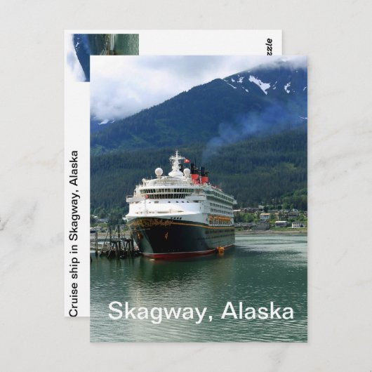 Skagway, Alaska Briefkaart (Voorkant / Achterkant)