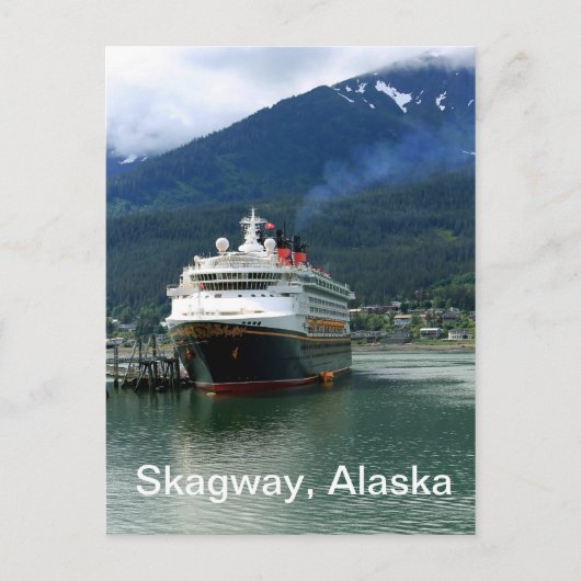 Skagway, Alaska Briefkaart (Voorkant)