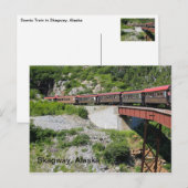 Skagway, Alaska Briefkaart (Voorkant / Achterkant)