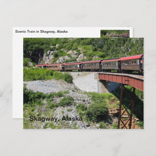 Skagway, Alaska Briefkaart (Voorkant / Achterkant)