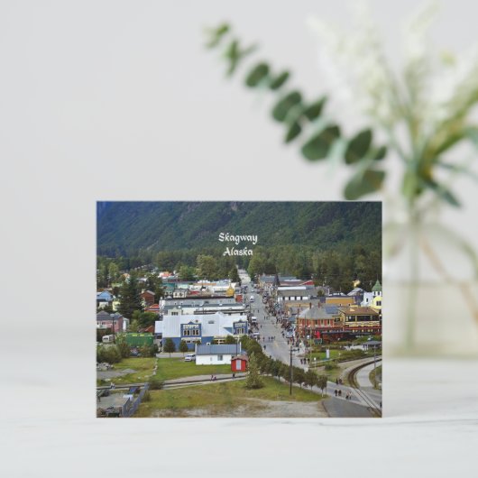 Skagway, Alaska Briefkaart (Staand voorkant)