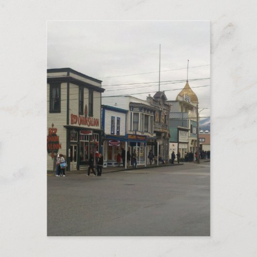 Skagway, Alaska Briefkaart (Voorkant)