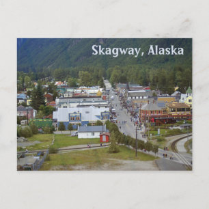 Skagway, Alaska Briefkaart