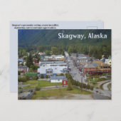Skagway, Alaska Briefkaart (Voorkant / Achterkant)