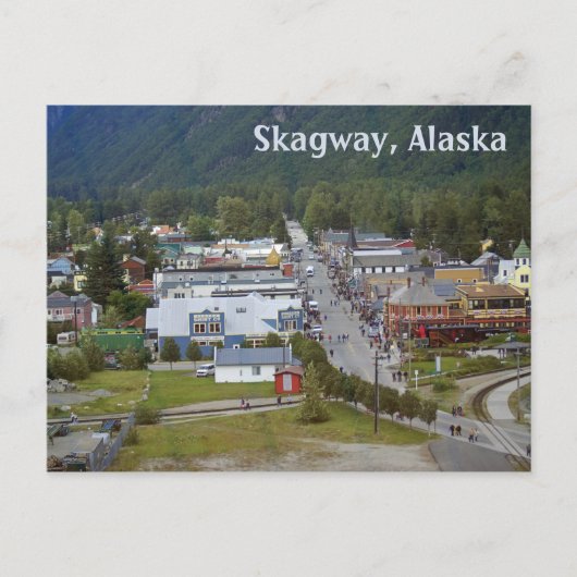 Skagway, Alaska Briefkaart (Voorkant)