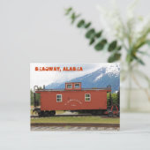 Skagway, Alaska Briefkaart (Staand voorkant)
