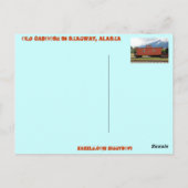 Skagway, Alaska Briefkaart (Achterkant)