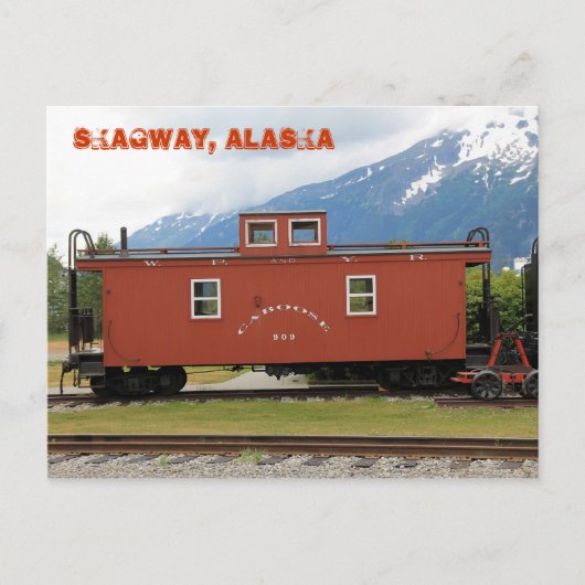 Skagway, Alaska Briefkaart (Voorkant)