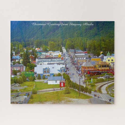 Skagway Alaska Jigzaag Puzzle Legpuzzel (Horizontaal)